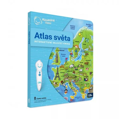 Albi Kouzelné čtení Kniha Atlas světa Albi