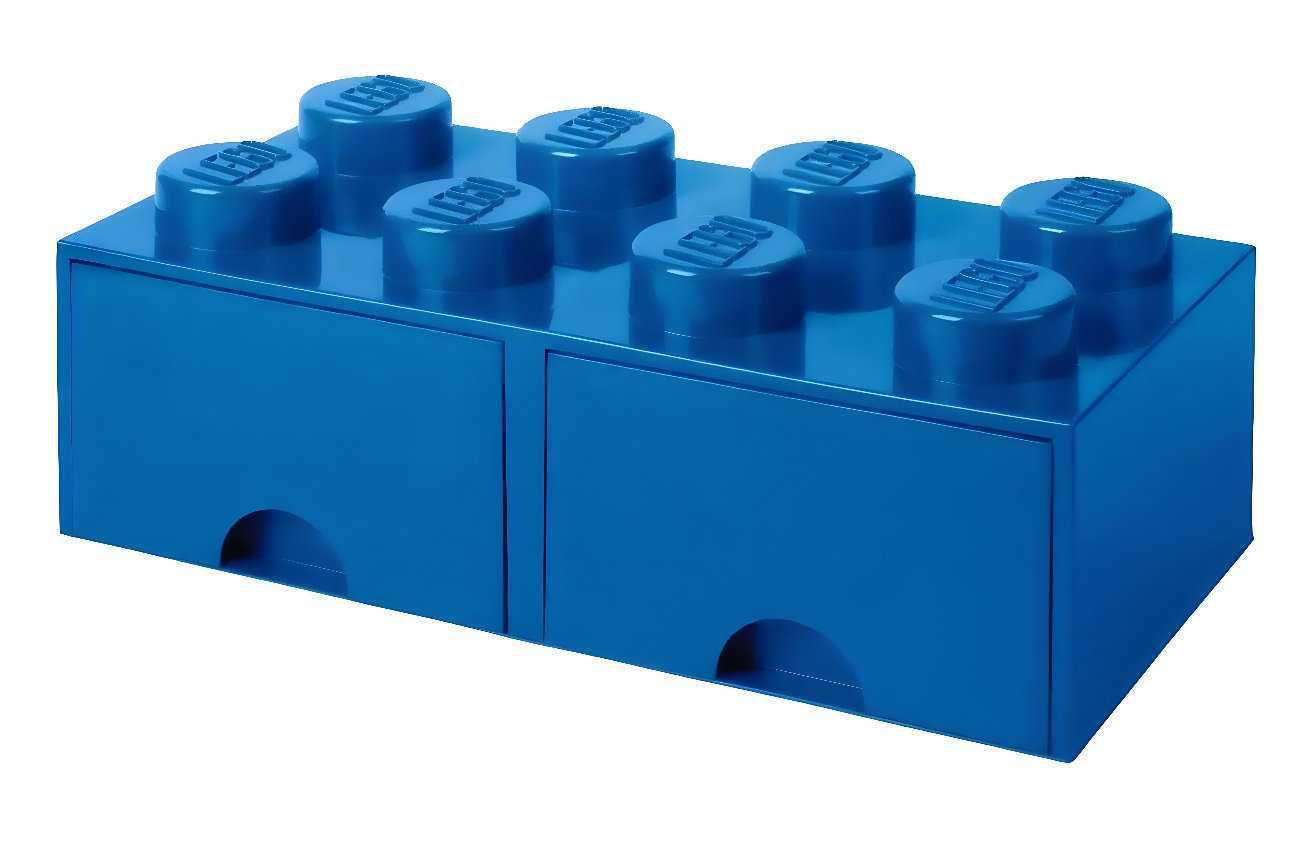 Lego® Modrý úložný box LEGO® Storage 25 x 50 cm