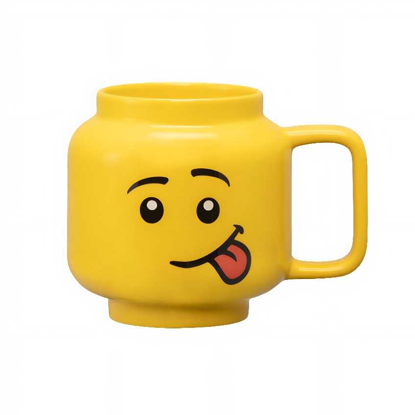 Lego® Žlutý keramický hrnek LEGO® Silly 255 ml