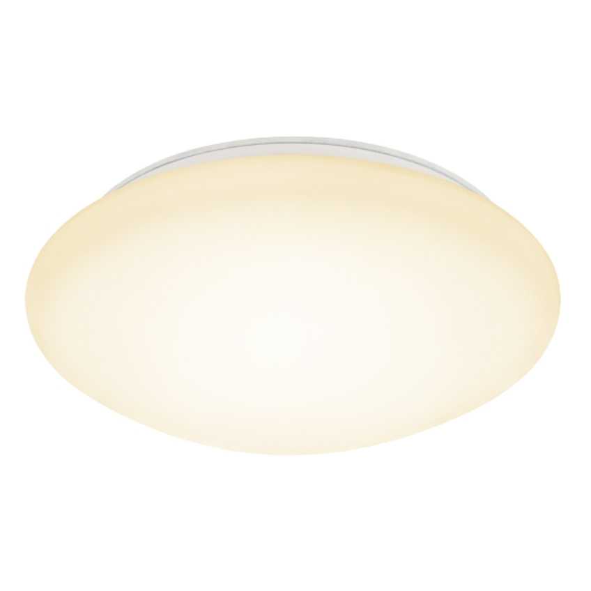 Opálově bílé stropní LED světlo Halo Design Basic 29 cm se stmívačem