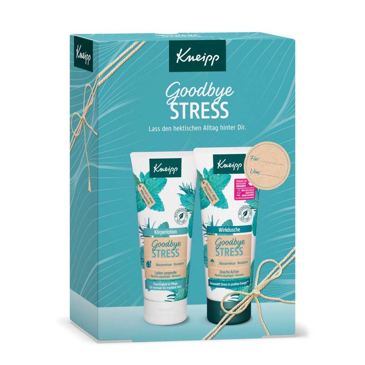 Kneipp Dárková sada Goodbye stress 2 x 200 ml Kneipp