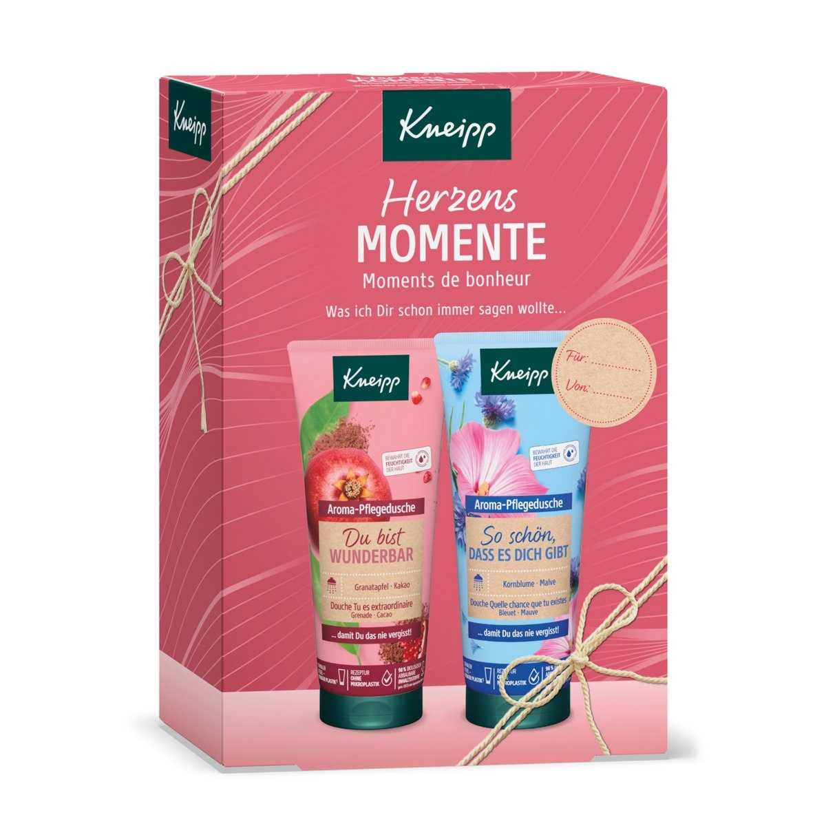 Kneipp Dárková sada Od srdce 2 x 200 ml​ Kneipp