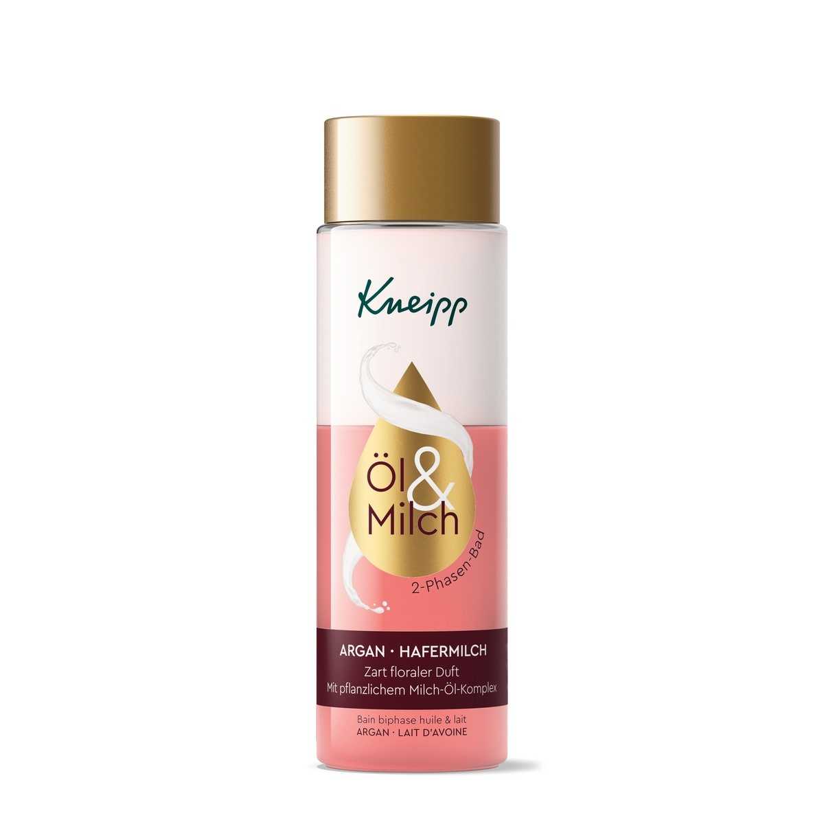 Kneipp Dvoufázový koupelový olej Argan Oat milk Kneipp