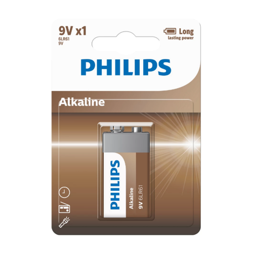 Philips Baterie 9 V Entry Alkaline