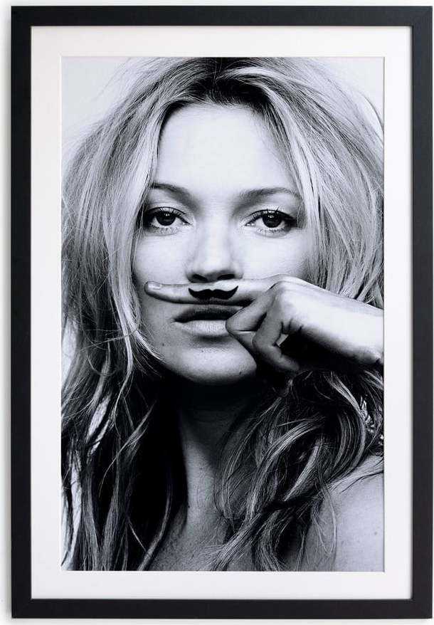 Plakát v rámu 30x40 cm Kate Moss - Little Nice Things