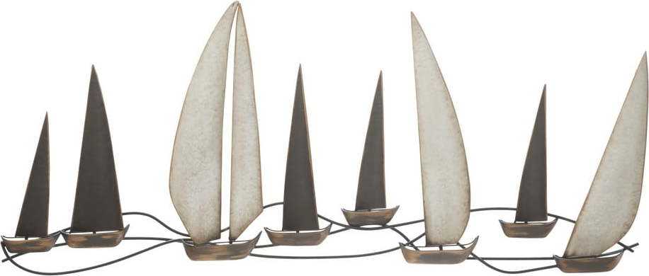 Kovová nástěnná dekorace 119x51 cm Regata – Mauro Ferretti