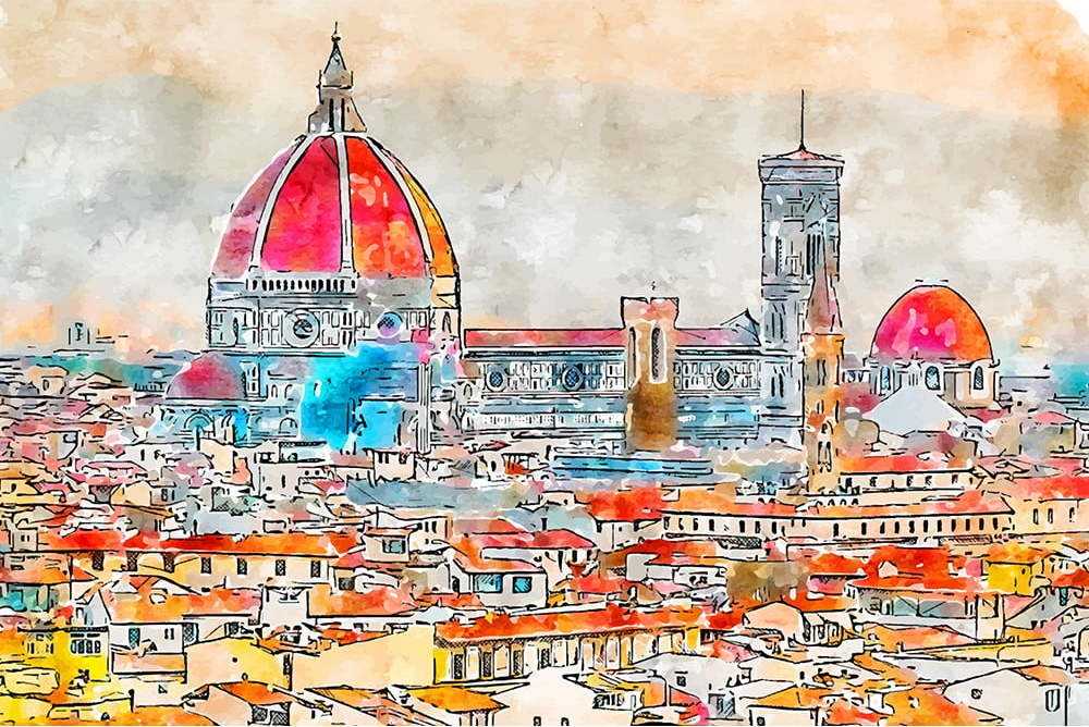 Obraz 60x40 cm Florence – Fedkolor