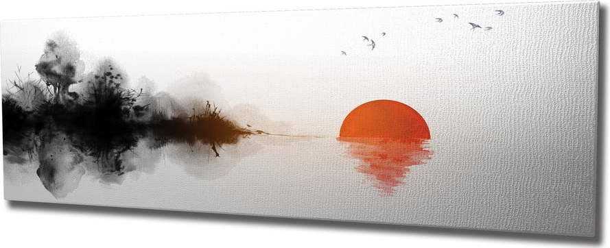 Obraz 80x30 cm Sunrise – Wallity