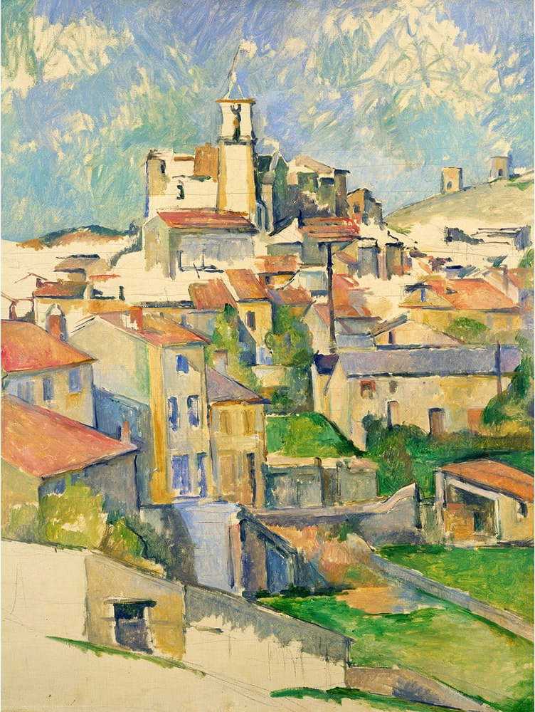 Obraz - reprodukce 50x70 cm Gardanne