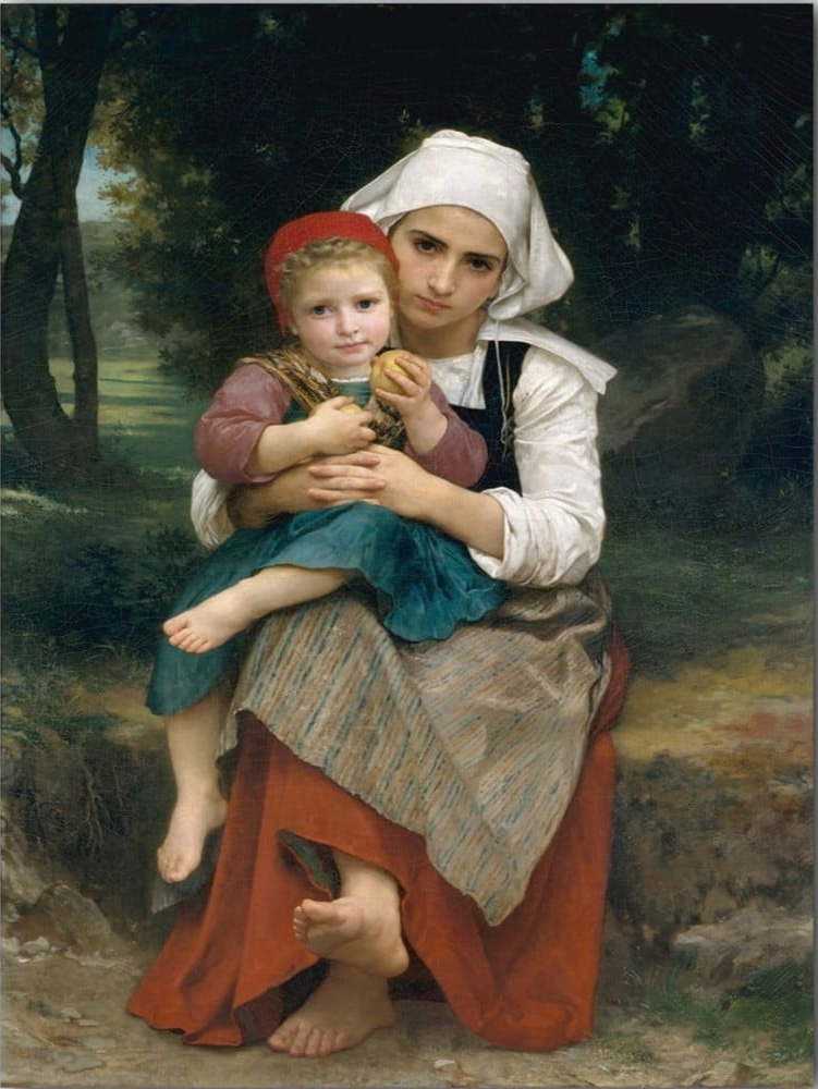 Obraz - reprodukce 70x100 cm William Bouguereau – Wallity