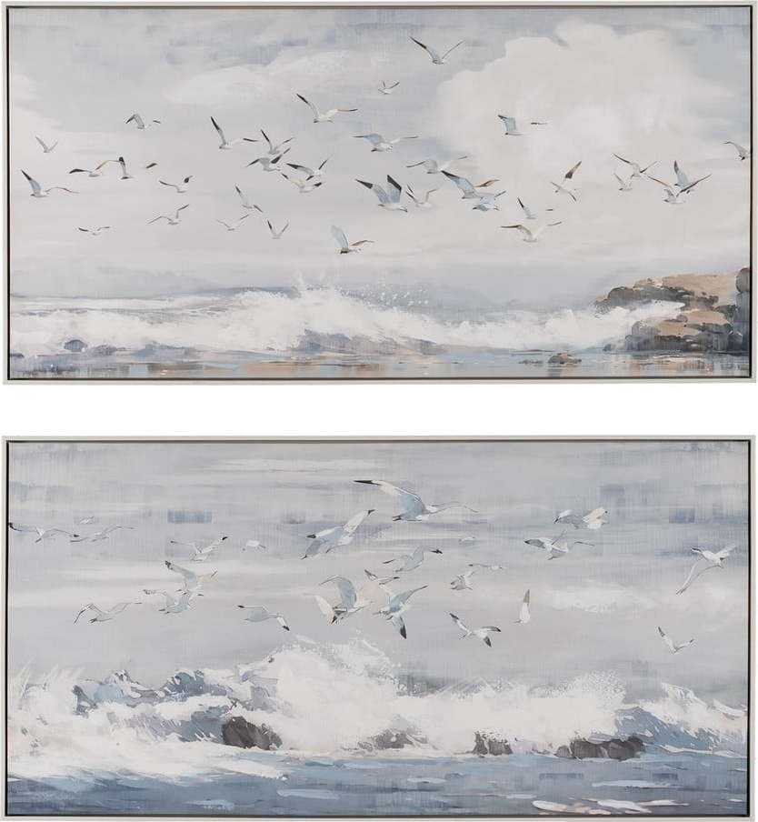 Obrazy v sadě 2 ks 120x80 cm Sea – Ixia