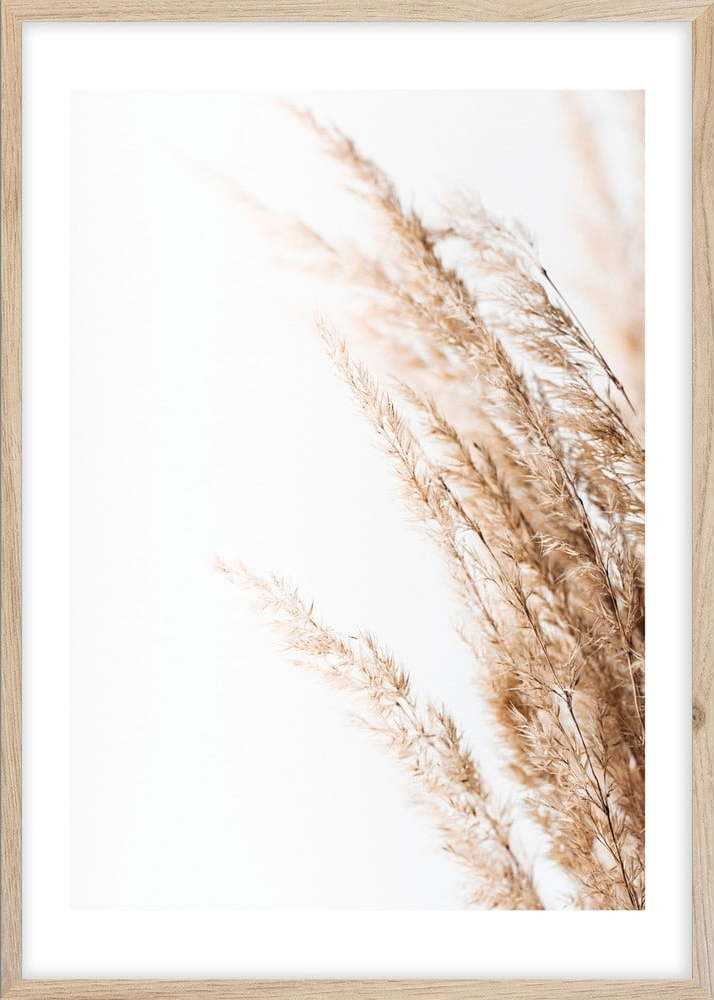 Plakát v rámu 50x70 cm Beige II – Styler