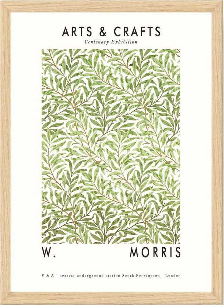 Plakát v rámu 55x75 cm William Morris – Wallity