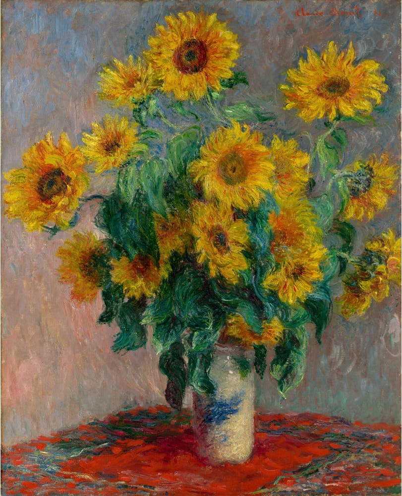 Reprodukce obrazu 40x50 cm Bouquet of Sunflowers - Fedkolor