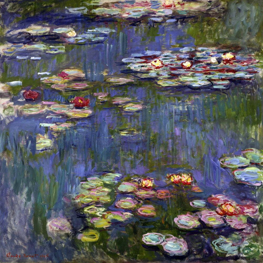 Reprodukce obrazu Claude Monet - Water Lilies