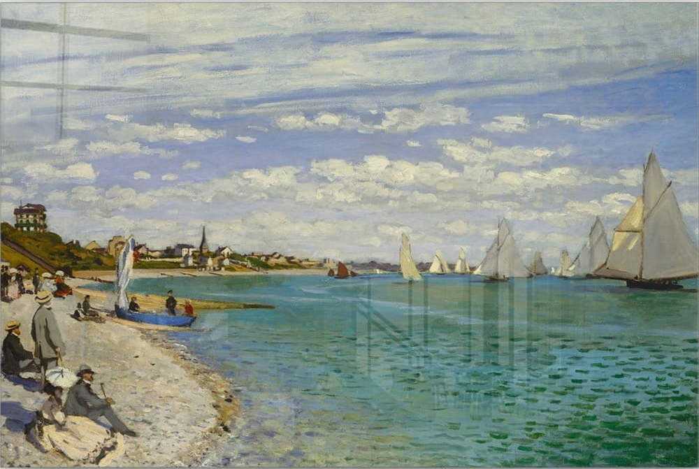 Skleněný obraz 100x70 cm Claude Monet – Wallity