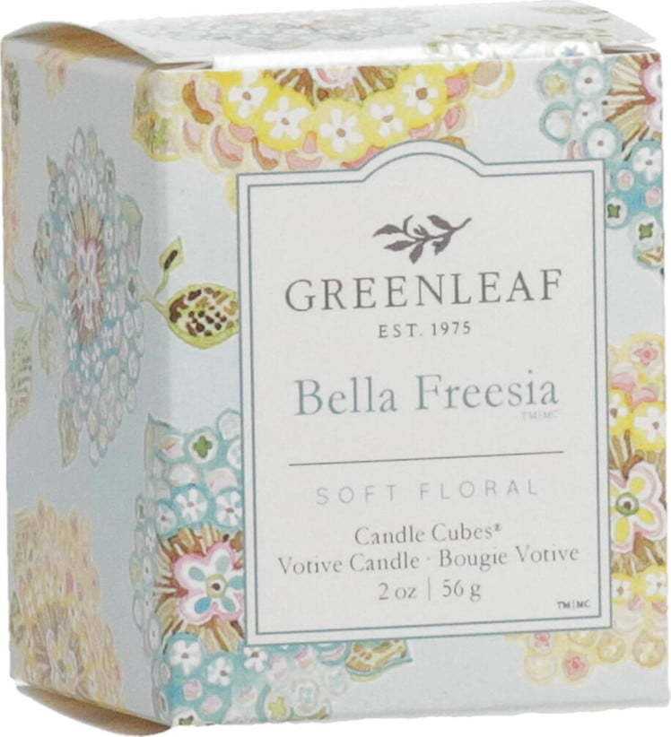 Vonná sojová svíčka doba hoření 15 h Bella Freesia – Greenleaf