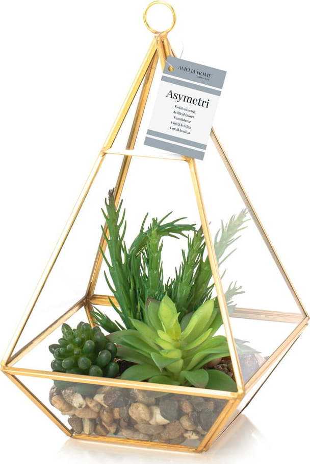 Umělý sukulent (výška 30 cm) Geometry – AmeliaHome