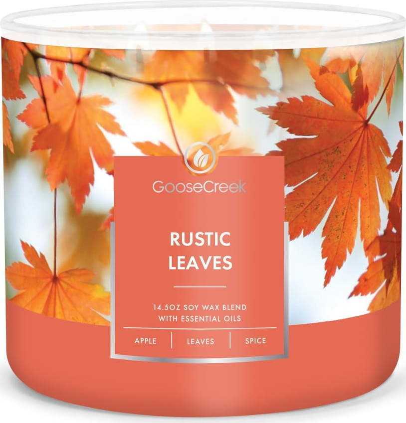 Vonná sojová svíčka doba hoření 35 h Rustic Leaves – Goose Creek