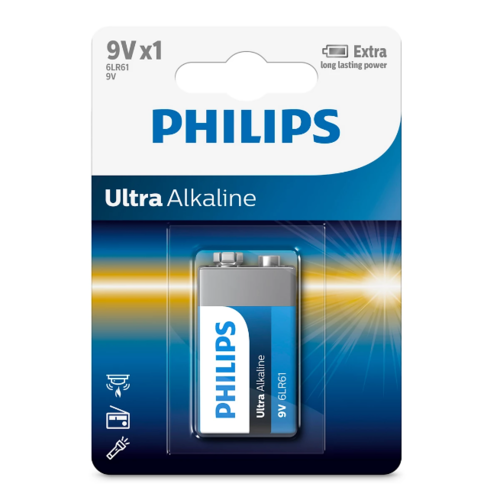 Philips Baterie 9 V Ultra Alkaline Philips