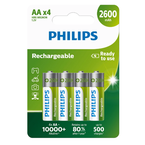 Philips Nabíjecí baterie AA 1