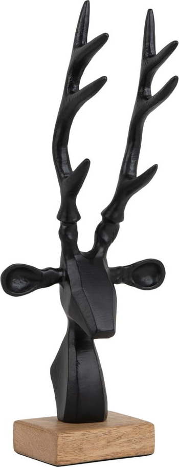 Kovová soška (výška 34 cm) Reindeer Head – PT LIVING