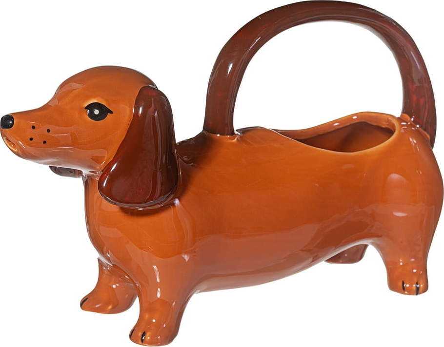 Porcelánová konvička na zalévání Sausage Dog – Sass & Belle