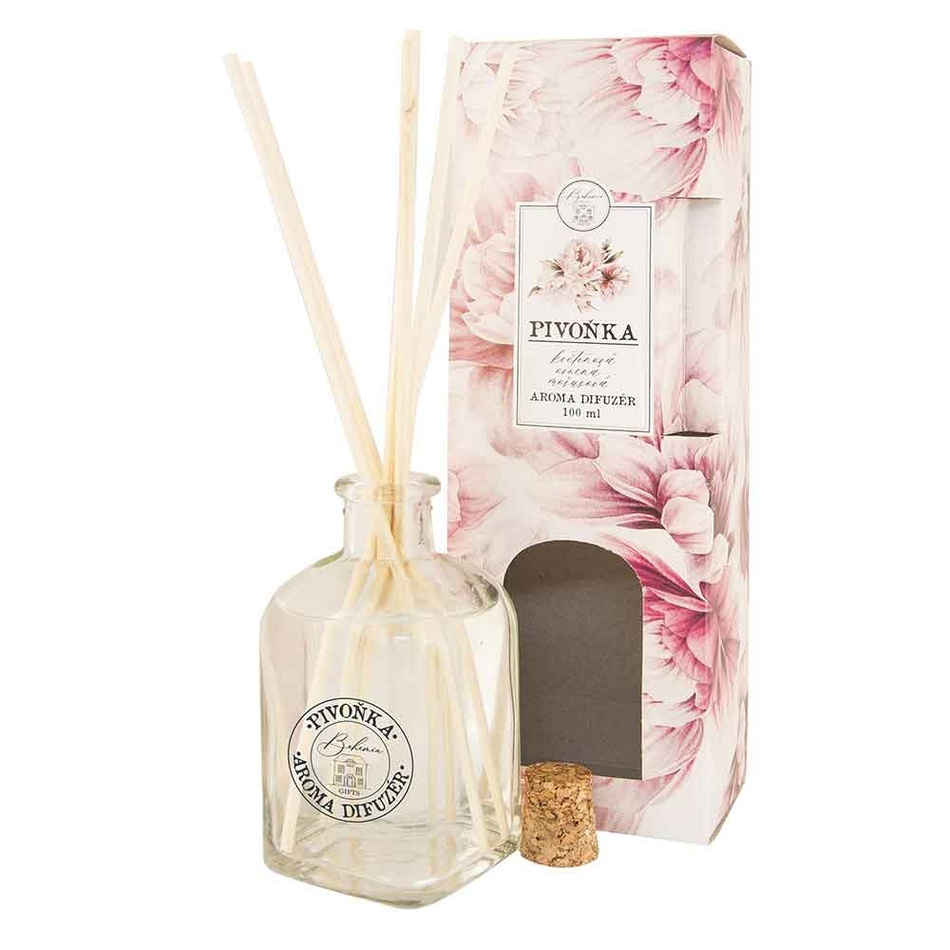 Bohemia Gifts Aroma difuzér - Pivoňka Bohemia Gifts