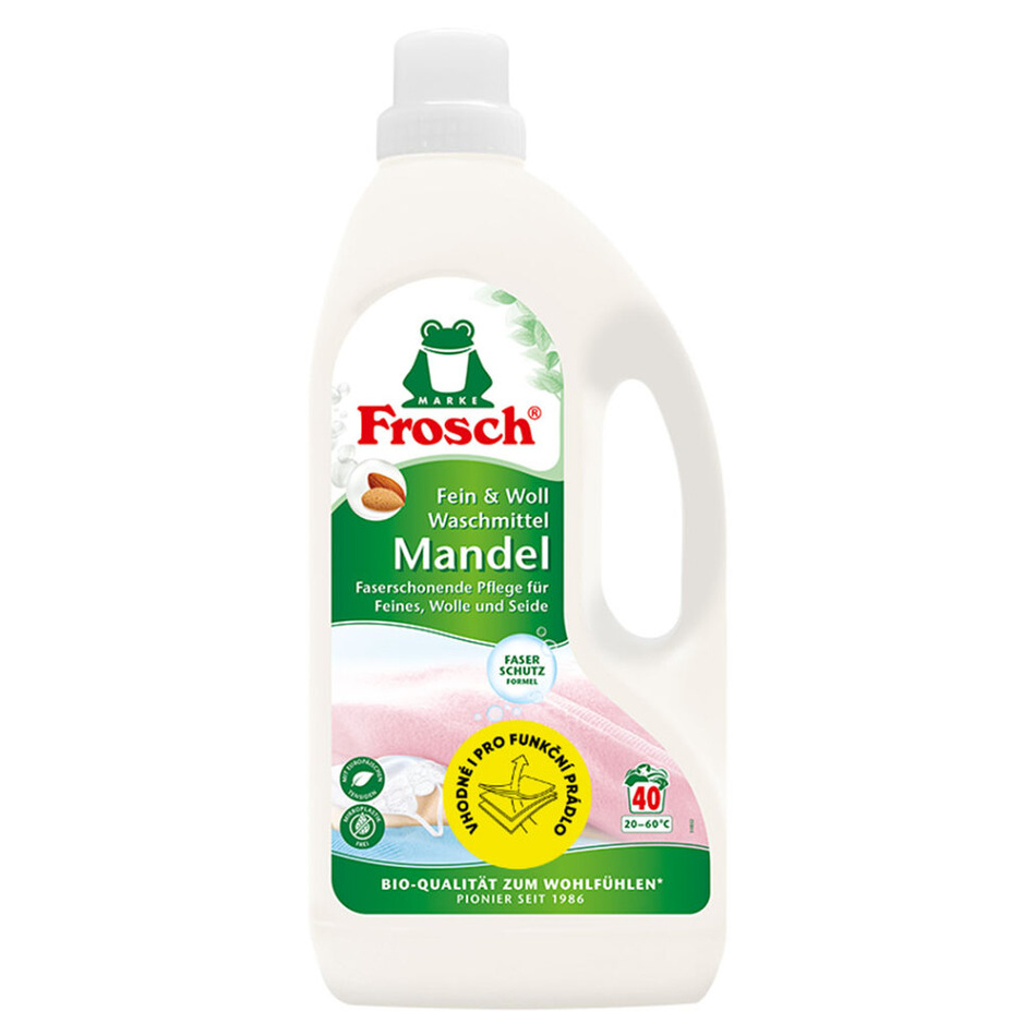 Frosch EKO Prací prostředek na vlnu a jemné prádlo Mandle (1500 ml) Frosch