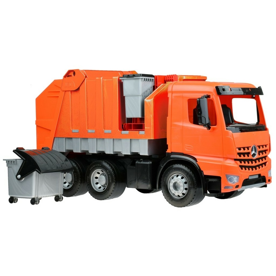 Lena Auto popelář plast 72cm 3-osý Mercedes Actros v krabici 02165 Lena