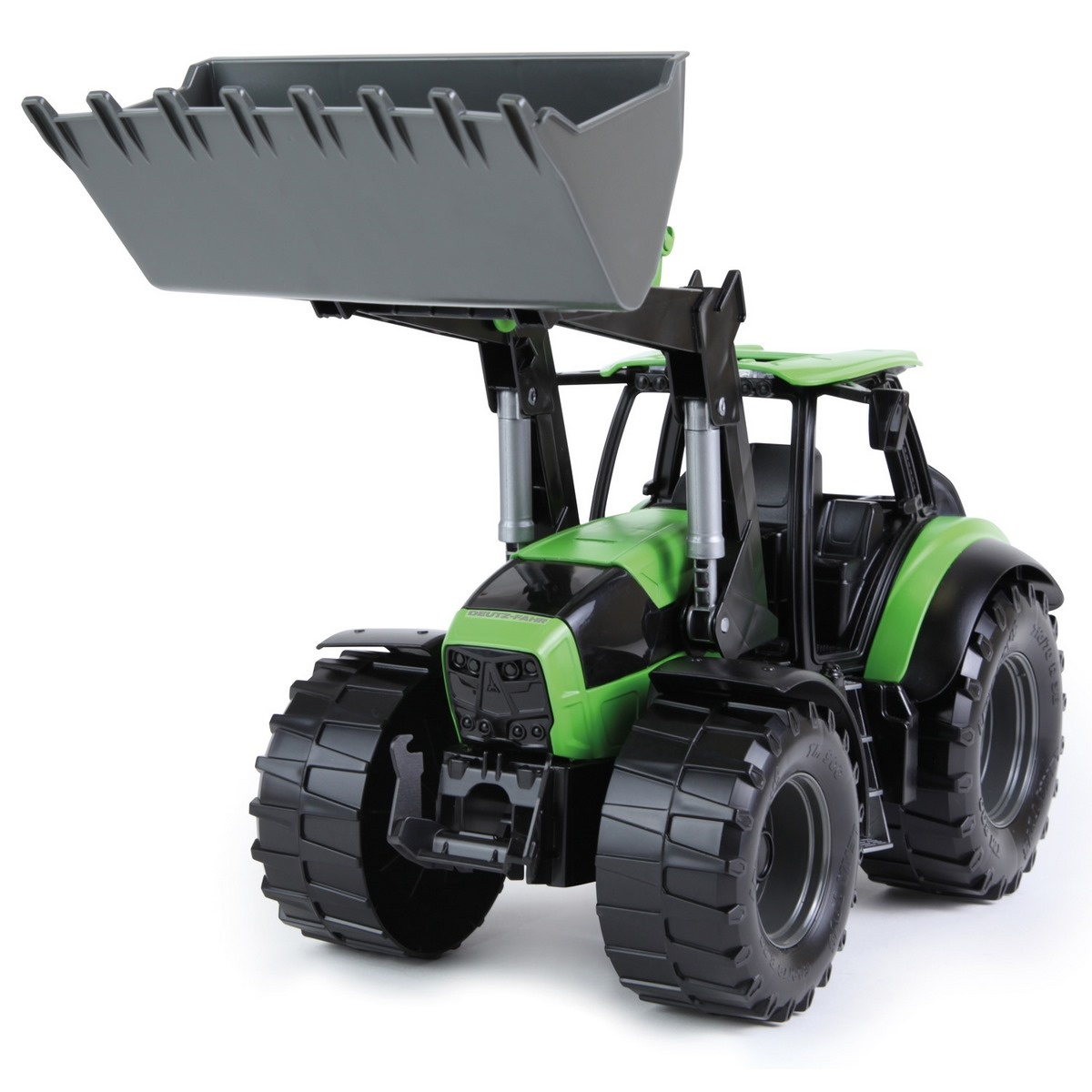 Lena Traktor se lžící Worxx plast 45cm 1:15 v krabici DeutzFahr Agrotron 7250 04613 Lena