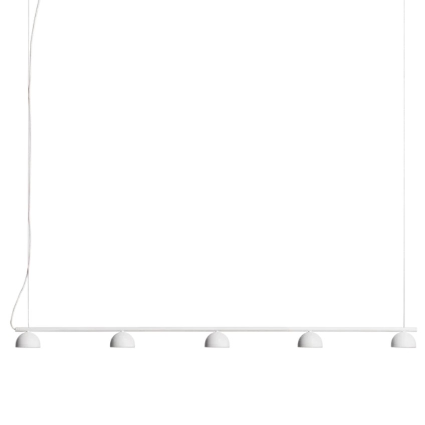 Northern Bílé kovové závěsné LED světlo Blush 150 cm