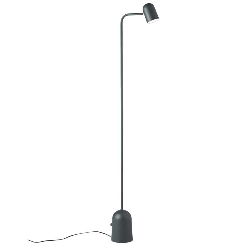 Northern Tmavě šedá kovová stojací lampa Buddy 130 cm