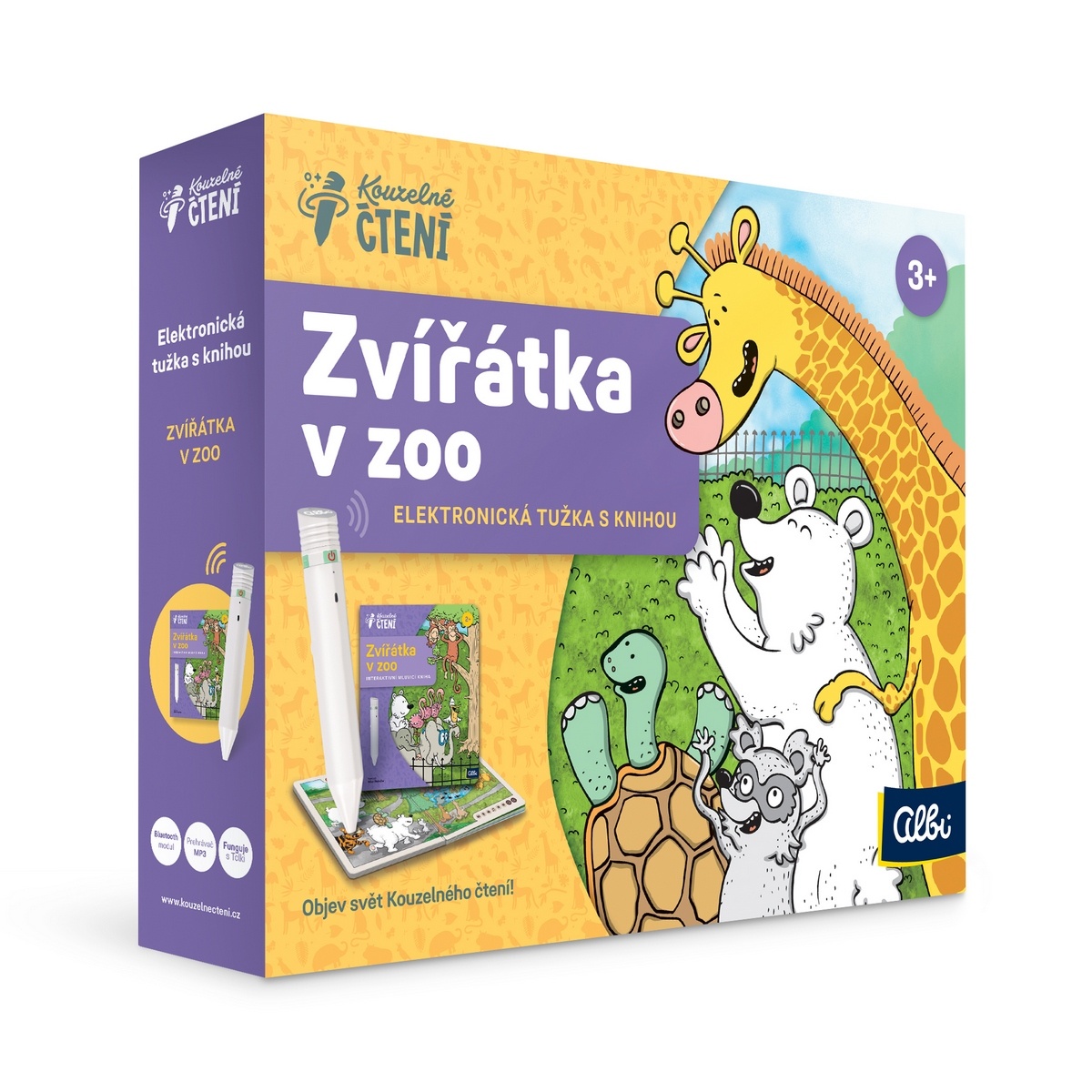 Kouzelné čtení CZ Albi tužka 2.0 + Zvířátka v zoo_NP Albi