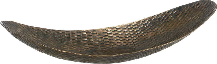 Kovový dekorační tác 48x16 cm Bronze – Ixia