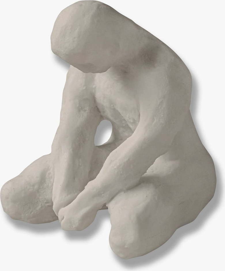 Soška z polyresinu (výška 15 cm) Meditating Man – Mette Ditmer Denmark