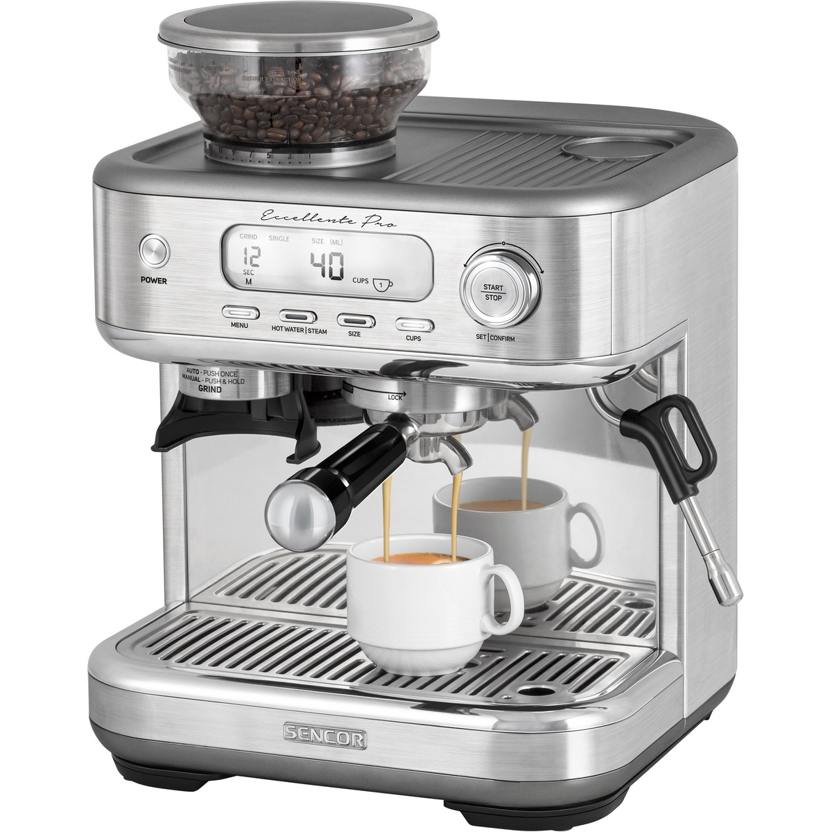 Sencor SES 6050SS espresso kávovar